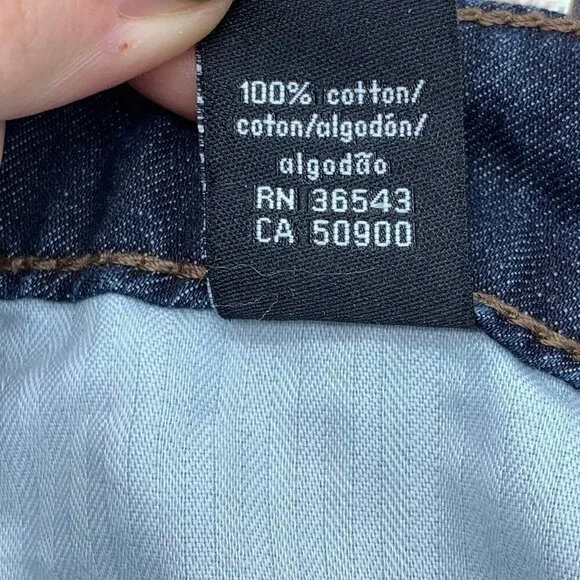 🎉Calvin Klein Jeans Dark Wash Denim Jean Shorts - Picture 4 of 7
